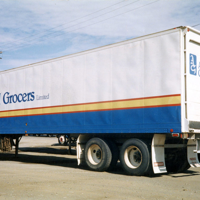 1995 Associated Grocers Fleet Graphics