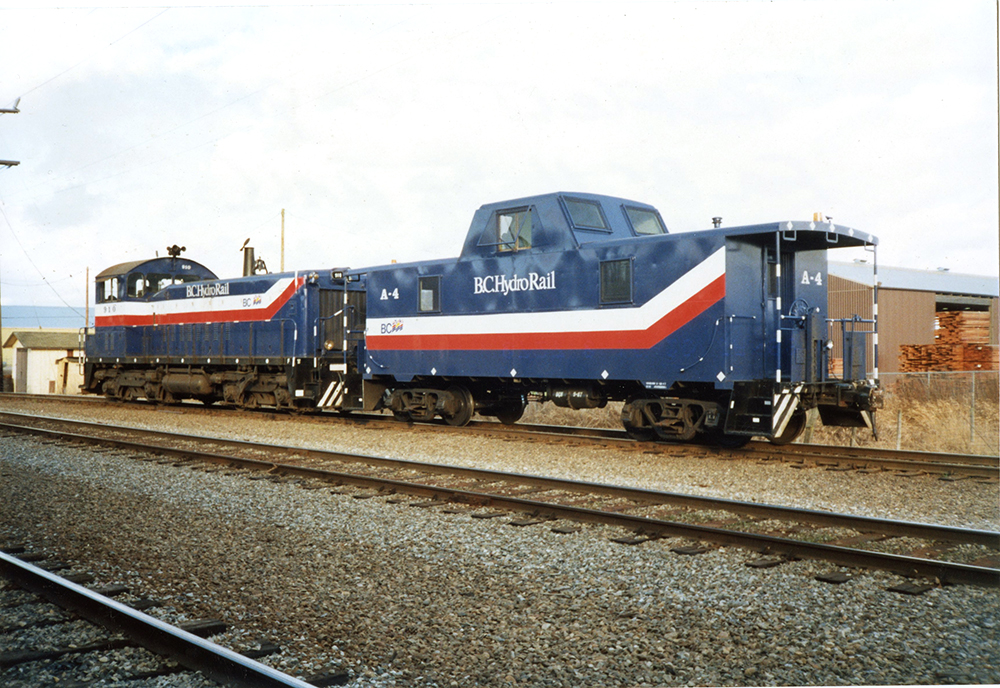 1990 BC Hydro Train Graphics