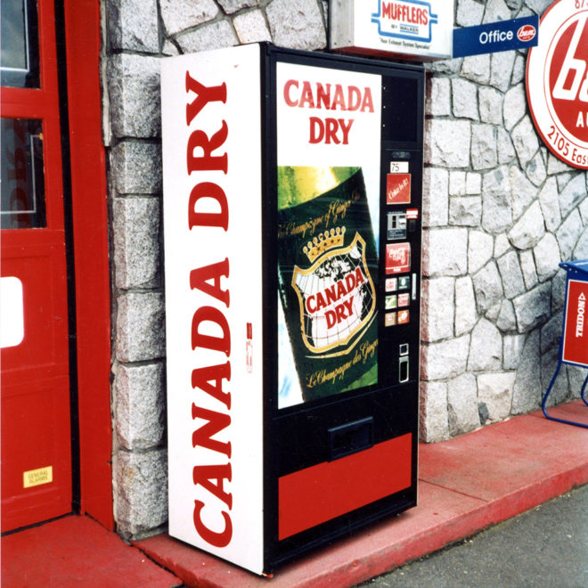 Mid 1980s Canada Dry Graphics