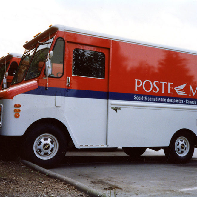 1998-2000 Canada Post Fleet Graphics