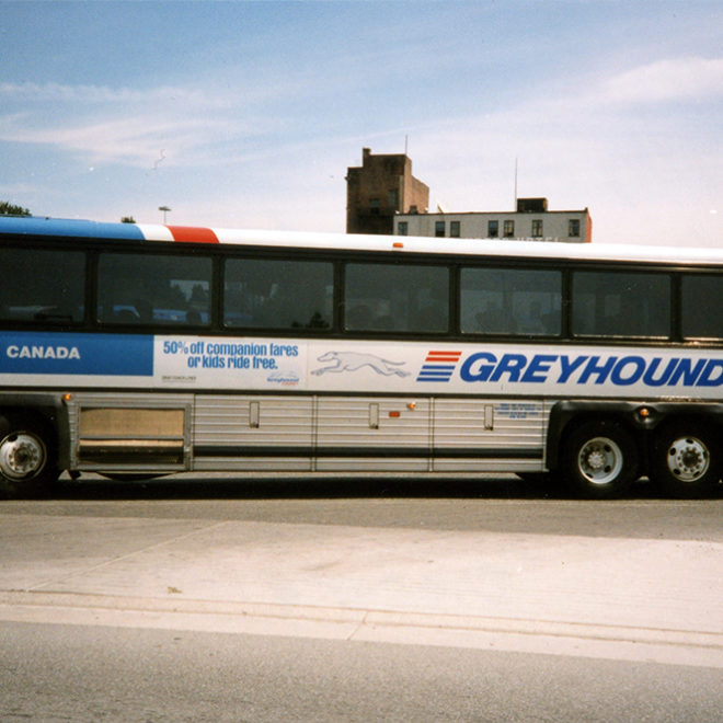 1986-1990 Greyhound Fleet Graphics