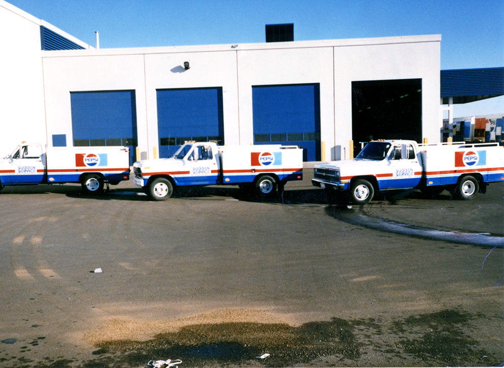 1990s Pepsi Fleet Graphics