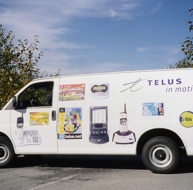 1999 Telus Fleet Graphics