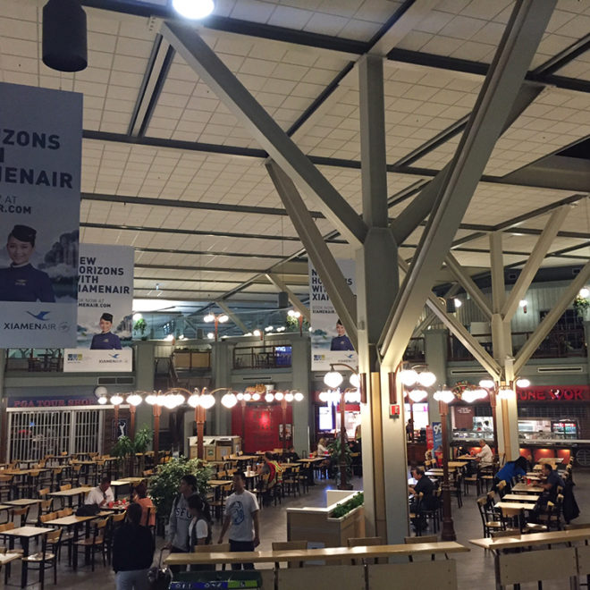 Xiamen Air YVR Food Court Banners 2016