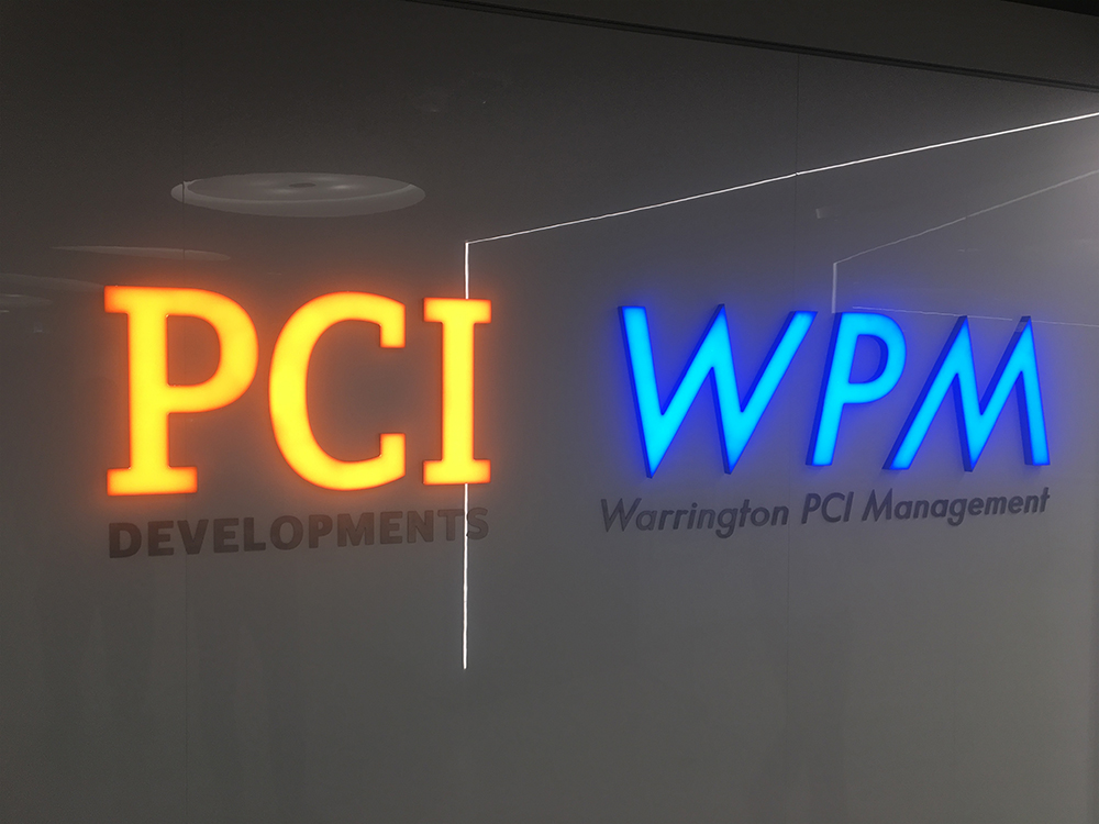 2018 Backlit Signs for PCI & WPM