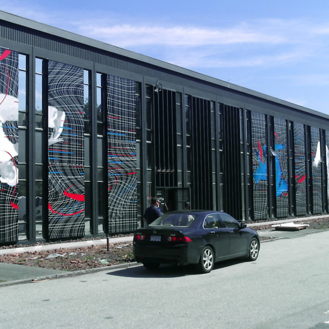Centre for Digital Media Exterior Graphics 2007