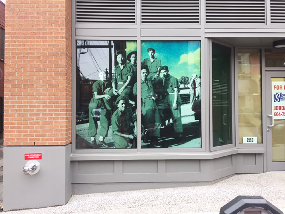 2017 Chinese Canadian Military Museum Window Graphics