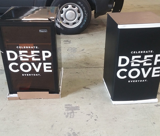 2017 Deep Cove Brewers Fridge Wrap
