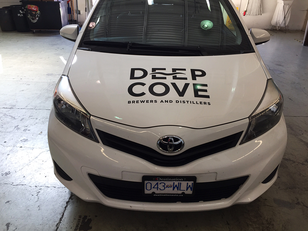 Deep Cove Brewers Car Decal 2016