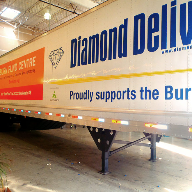 Diamond Delivery Trailer Wrap 2015