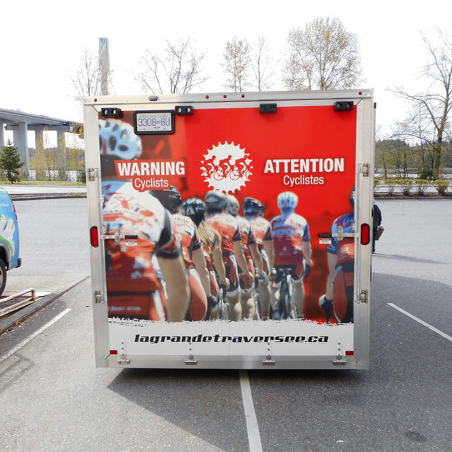 Great Canadian Ride Trailer Wrap