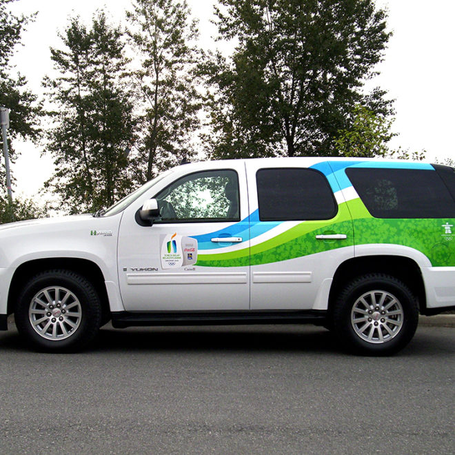Vancouver Olympics Vehicle Wrap