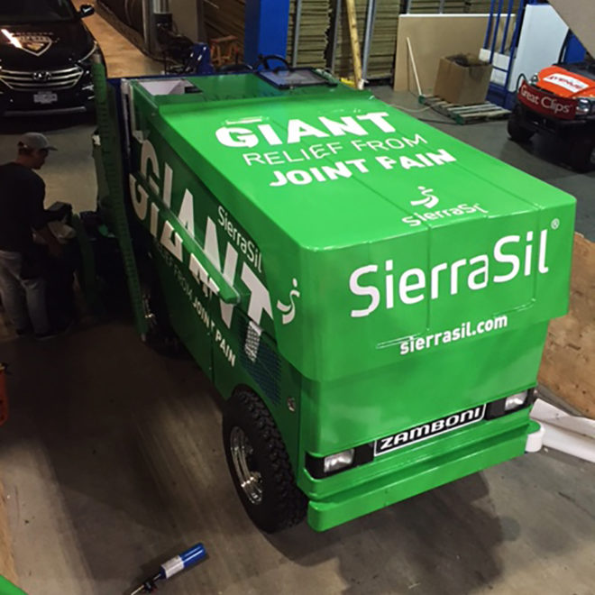 SierraSil Giant Zamboni Wrap 2016