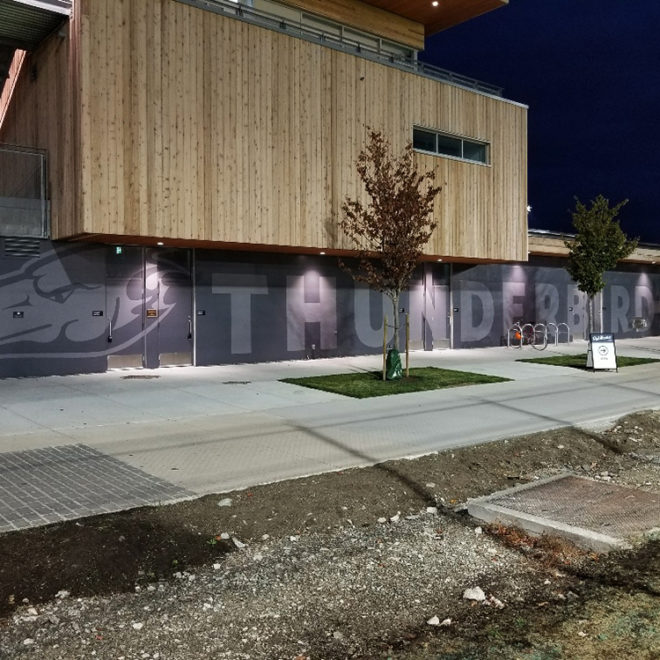 2017  UBC Thunderbird Building Graphics
