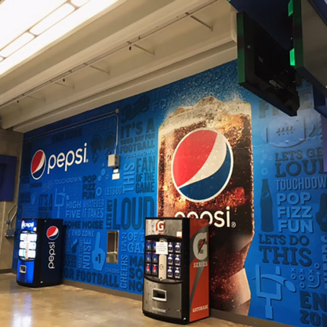 2017 Pepsi Wall Graphics