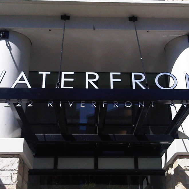 2015 Waterfront Signage Graphics