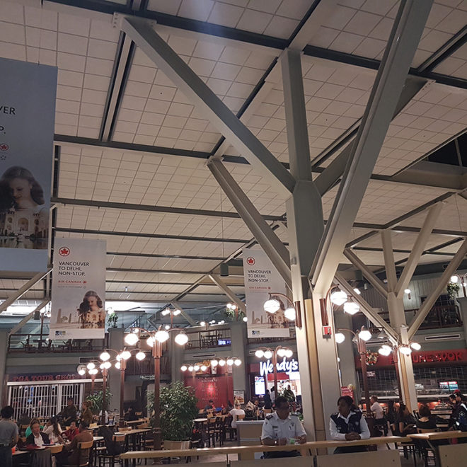 Air Canada YVR Food Court Banners 2016
